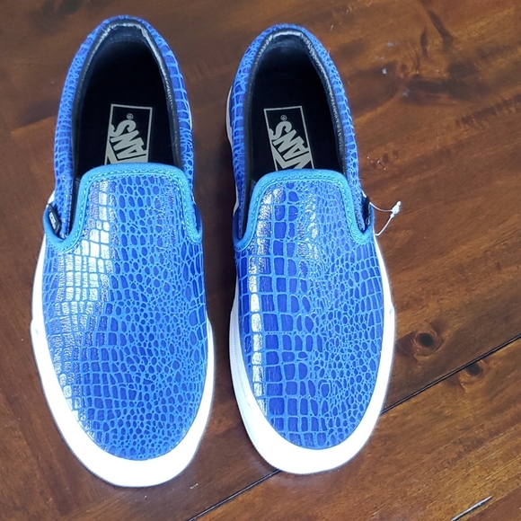 Vans Snake Leather Slip On - Picture 2 of 6